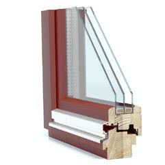 WOOD + PREMIUM I 92 || Okna z PVC i drewniane 